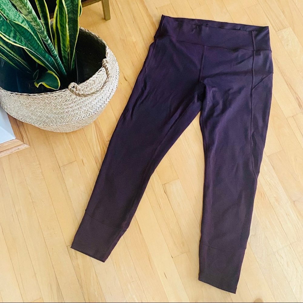 Lululemon In Movement 7/8 Tight 25”-black currant
